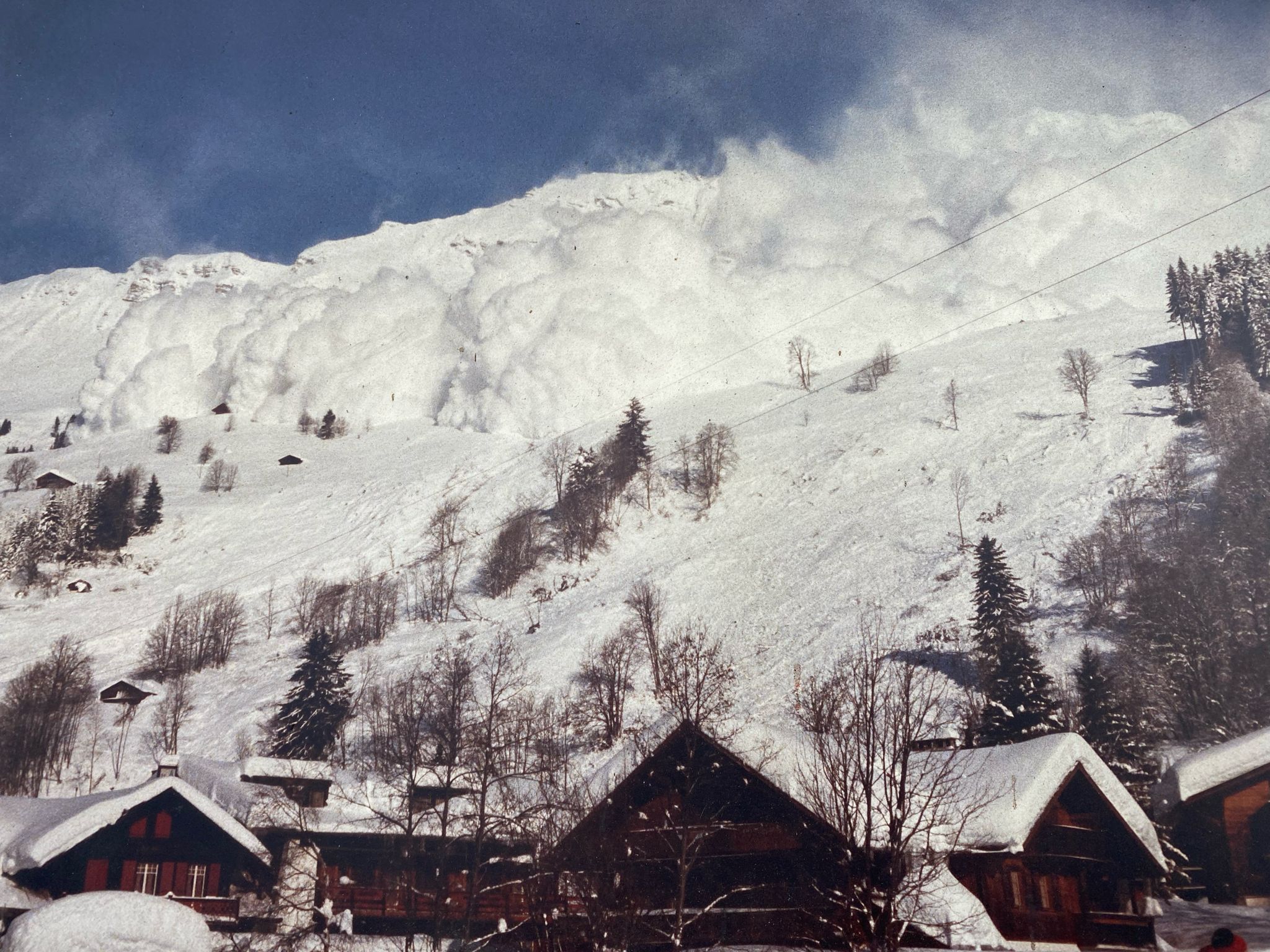 Il y a 40 ans, plusieurs monstres de neige s'abattaient sur les Diablerets